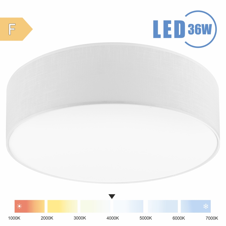 Brilagi - LED loftlampe SIRIJA LED/36W/230V diameter 45 cm hvid