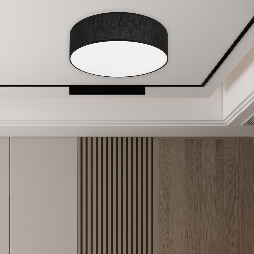Brilagi - LED loftlampe SIRIJA LED/36W/230V diameter 45 cm sort