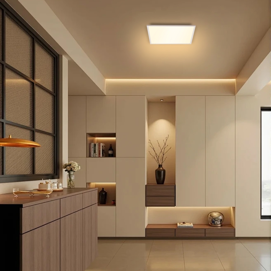 Brilagi - LED loftlampe SLIMFRAME LED/25W/230V 30x30 cm hvid