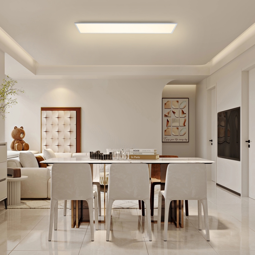 Brilagi - LED loftlampe SLIMFRAME LED/58W/230V 120x30 cm hvid
