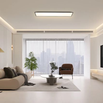 Brilagi - LED loftlampe SLIMFRAME LED/58W/230V 120x30 cm sort