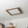 Brilagi - LED loftlampe SLIMFRAME WOOD LED/36W/230V 49,5x49,5 cm brun