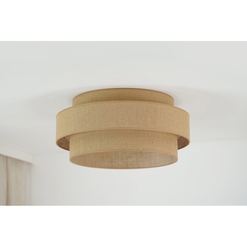 Brilagi - LED loftlampe SPACE YUTE LED/12W/230V Ø 50 cm 3000K/4000K/6400K beige