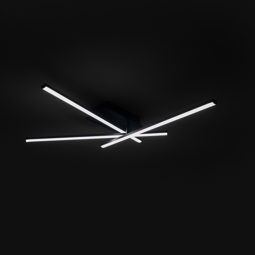 Brilagi - LED-loftlampe STRIPES LED/30W/230V 51x78 cm sort