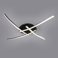 Brilagi - LED loftlampe STRIPES LED/32W/230V 60x60 cm sort