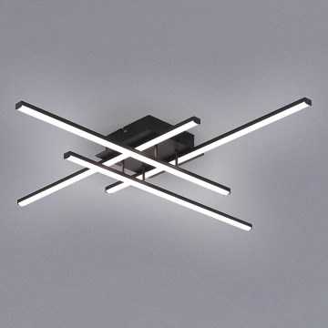 Brilagi - LED loftlampe STRIPES LED/37W/230V 68x68 cm sort