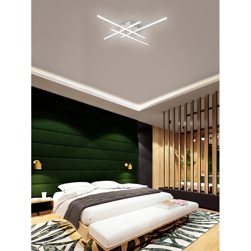 Brilagi - LED loftlampe STRIPES LED/37W/230V hvid