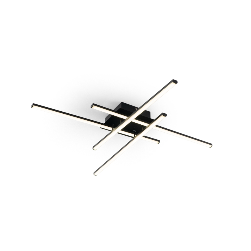 Brilagi - LED loftlampe STRIPES LED/37W/230V 68x68 cm sort