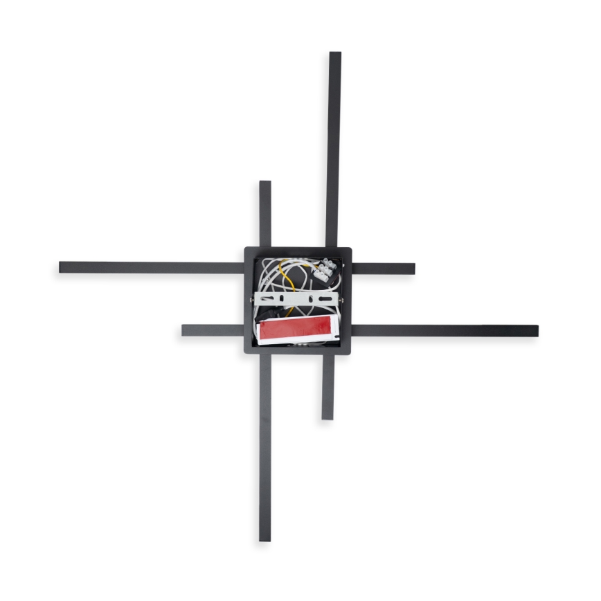 Brilagi - LED loftlampe STRIPES LED/37W/230V 68x68 cm sort