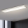 Brilagi - LED loftlampe til badeværelse dæmpbar FRAME SMART LED/50W/230V 120x30 cm 3000-6000K IP44 sølvfarvet + fjernbetjening
