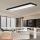 Brilagi - LED loftlampe til badeværelse dæmpbar FRAME SMART LED/50W/230V 30x120 cm 3000-6000K IP44 sort + fjernbetjening
