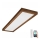 Brilagi - LED loftlampe til badeværelse dæmpbar WOODY FRAME LED/50W/230V eg kirsebær 120x30 cm 3000-6000K IP44 + fjernbetjening