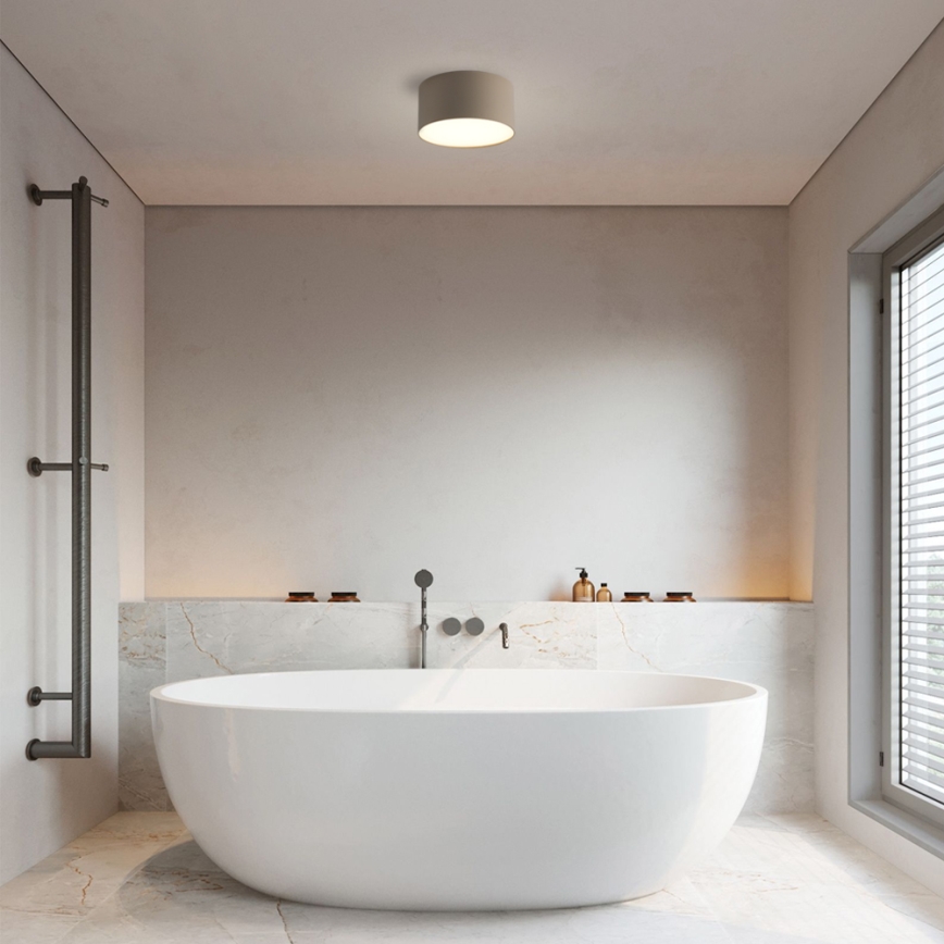 Brilagi - LED badeværelsesloftlampe FORIS LED/14W/230V Ø 12 cm beige IP44