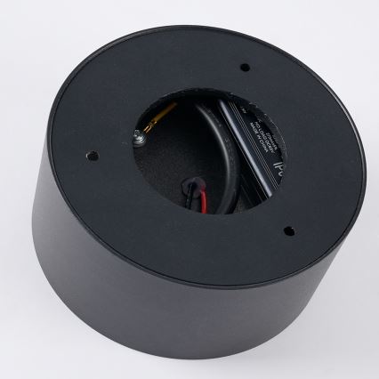 Brilagi - LED badeværelsesloftlampe FORIS LED/14W/230V Ø 12 cm sort IP44