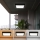 Brilagi - LED loftlampe til badeværelse FRAME LED/24W/230V 30x30 cm 3000/4000/6000K IP44 sort