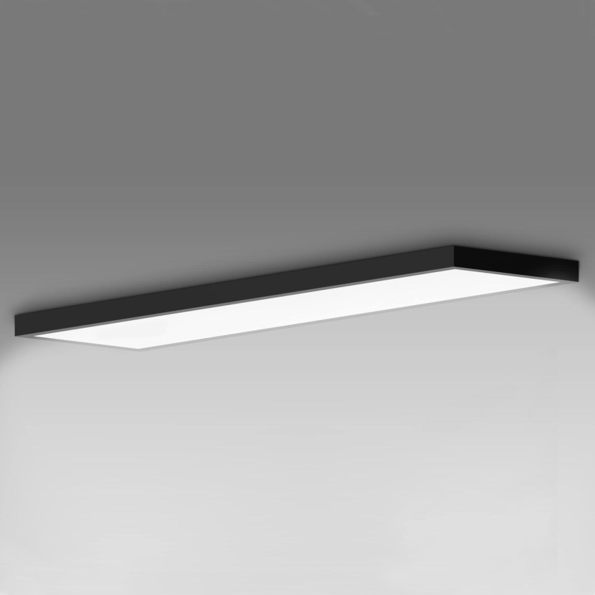 Brilagi - LED loftlampe til badeværelse FRAME LED/50W/230V 120x30 cm IP44 sort