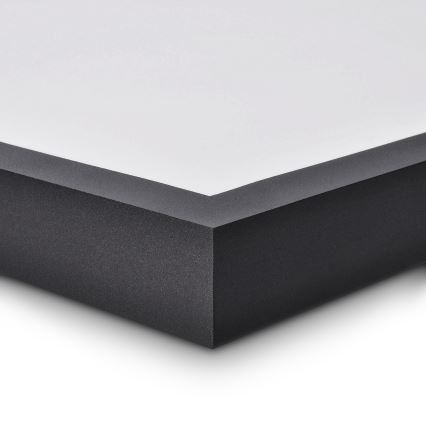 Brilagi - LED loftlampe til badeværelse FRAME LED/50W/230V 120x30 cm IP44 sort