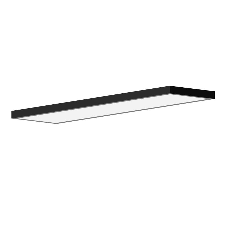 Brilagi - LED loftlampe til badeværelse FRAME LED/50W/230V 120x30 cm IP44 sort