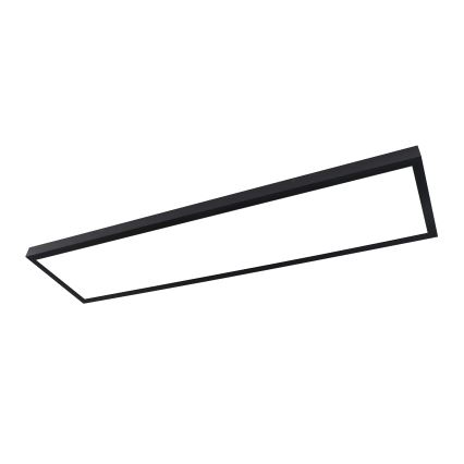 Brilagi - LED loftlampe til badeværelse FRAME LED/50W/230V 120x30 cm IP44 sort