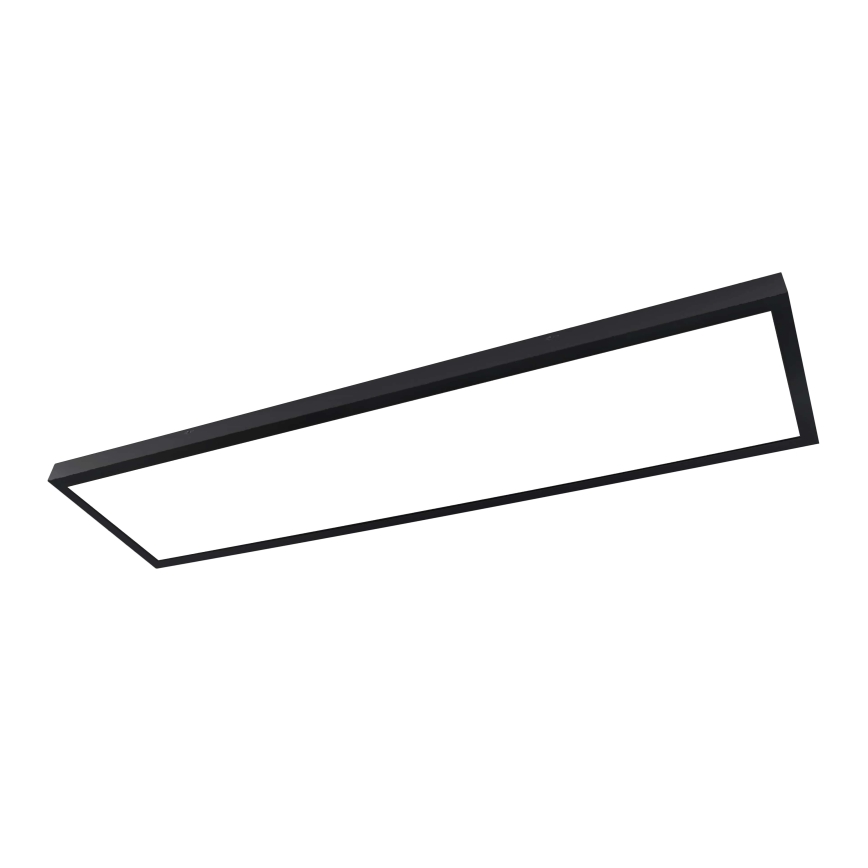 Brilagi - LED loftlampe til badeværelse FRAME LED/50W/230V 120x30 cm IP44 sort