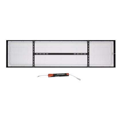 Brilagi - LED loftlampe til badeværelse FRAME LED/50W/230V 120x30 cm IP44 sort
