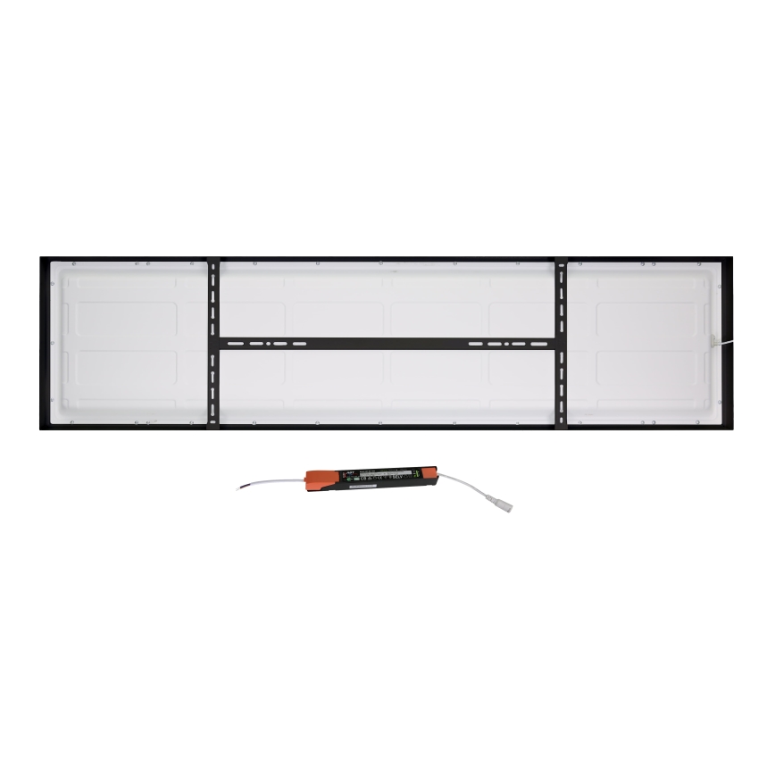 Brilagi - LED loftlampe til badeværelse FRAME LED/50W/230V 120x30 cm IP44 sort