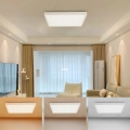 Brilagi - LED loftlampe til badeværelse FRAME LED/50W/230V 3000/4000/6000K IP44 hvid