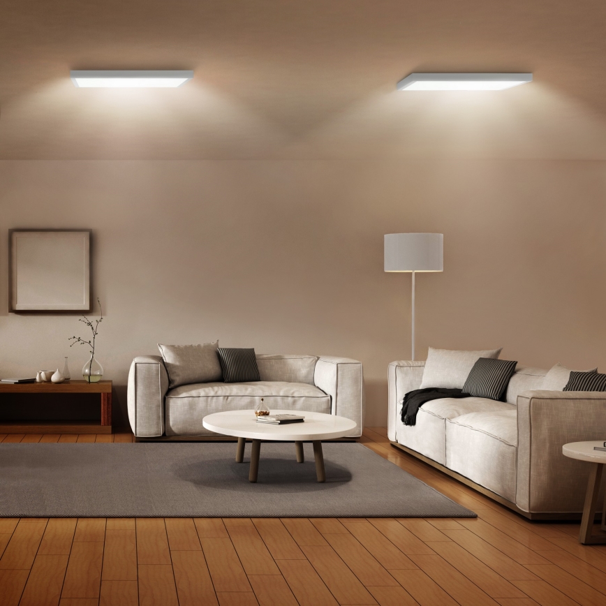 Brilagi - LED loftlampe til badeværelse FRAME LED/50W/230V 60x60 cm IP44 hvid