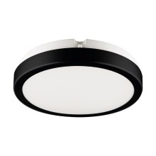 Brilagi - LED loftlampe til badeværelse PERA LED/12W/230V diameter 18 cm IP65 sort