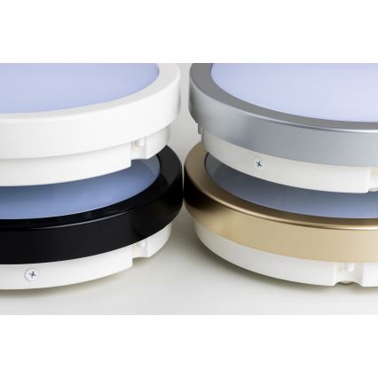 Brilagi - LED loftlampe til badeværelse PERA LED/18W/230V diameter 22 cm IP65 sort