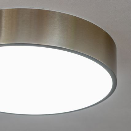 Brilagi - LED loftlampe til badeværelse POOL LED/24W/230V 3000/4000/5500K Ø 30 cm IP54 mat krom
