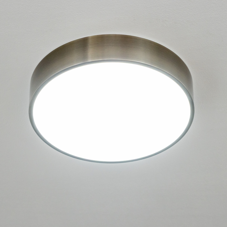 Brilagi - LED badeværelsesloftlampe POOL LED/24W/230V 3000/4000/5500K Ø 30 cm IP54 messing