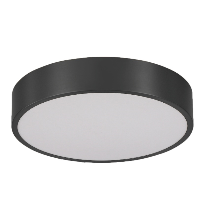 Brilagi - LED loftlampe til badeværelset POOL LED/24W/230V 3000/4000/5500K Ø 30 cm IP54 sort