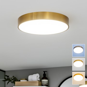 BRILAGI - LED loftlampe til badeværelse POOL LED/36W/230V 3000/4000/5500K Ø 40 cm IP54 guld