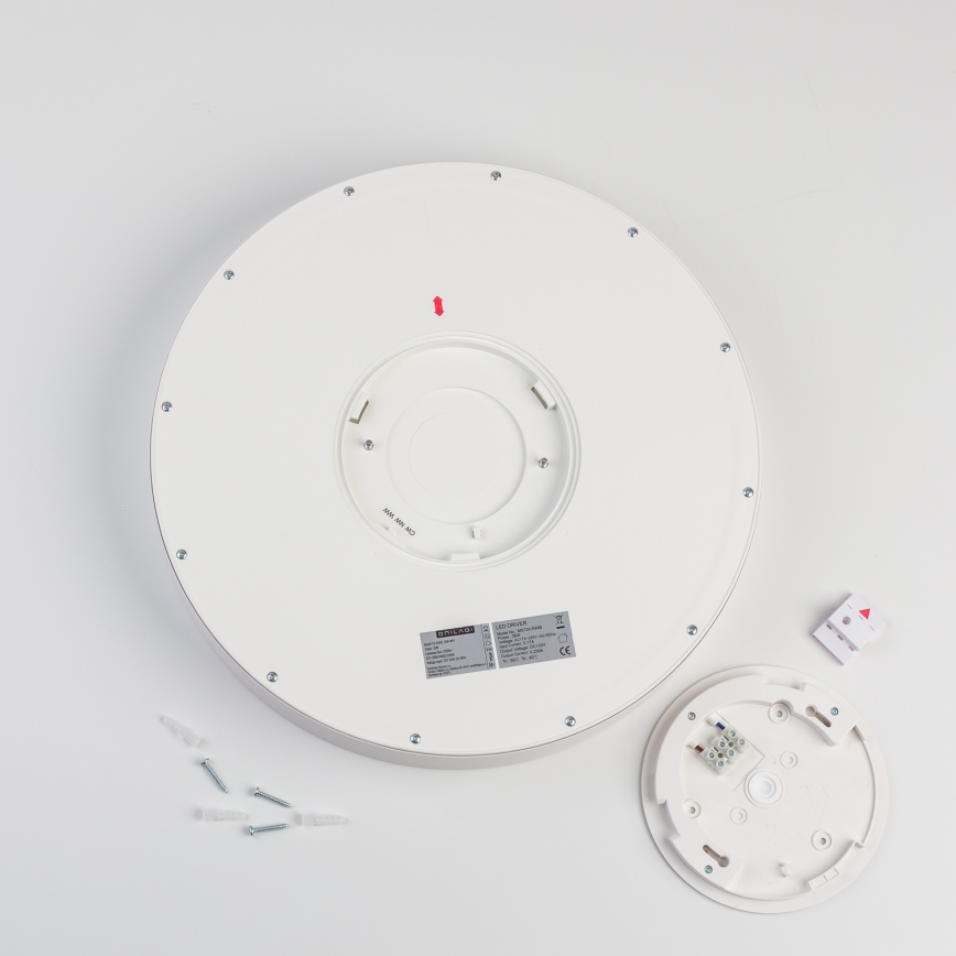 Brilagi - LED loftlampe til badeværelse POOL LED/36W/230V 3000/4000/5500K Ø 40 cm IP54 hvid