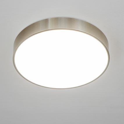 Brilagi - LED badeværelsesloftlampe POOL LED/36W/230V 3000/4000/5500K Ø 40 cm IP54 mat krom