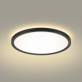 Brilagi - LED loftlampe til badeværelse ULTRA SLIM LED/18W/230V diameter 30 cm sort IP54