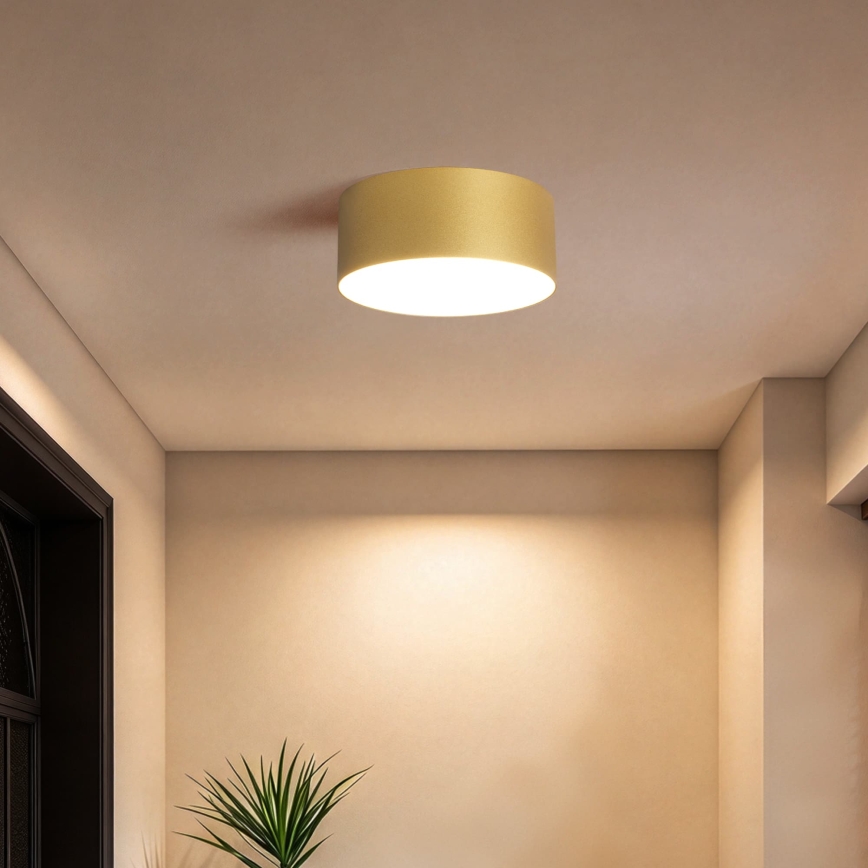 BRILAGI - LED badeværelsesloftlampe FORIS LED/20W/230V Ø 15 cm, guld, IP44