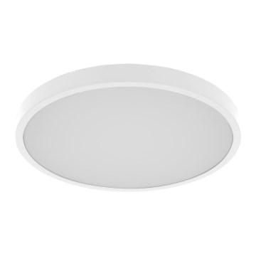Brilagi - LED loftlampe til badeværelset med sensor ZENNA LED/24W/230V Ø 35 cm IP44 hvid + fjernbetjening