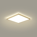 Brilagi - LED loftlampe til badeværelset ULTRA SLIM LED/18W/230V 30x30 cm guld IP54