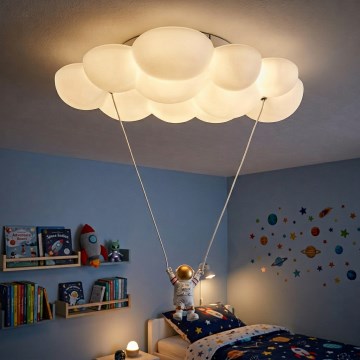 Brilagi - LED loftlampe til børn ASTRO LED/77W/230V hvid