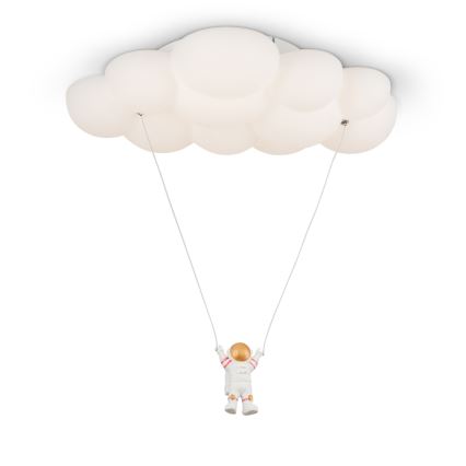 Brilagi - LED loftlampe til børn ASTRO LED/77W/230V hvid