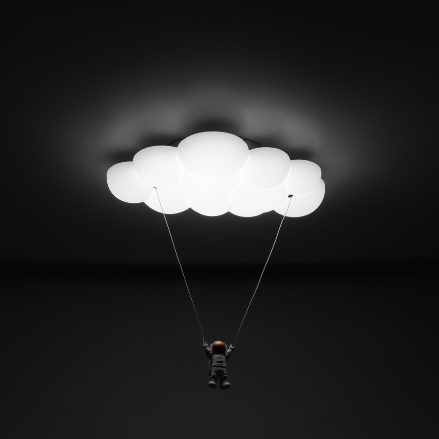 Brilagi - LED loftlampe til børn ASTRO LED/77W/230V hvid