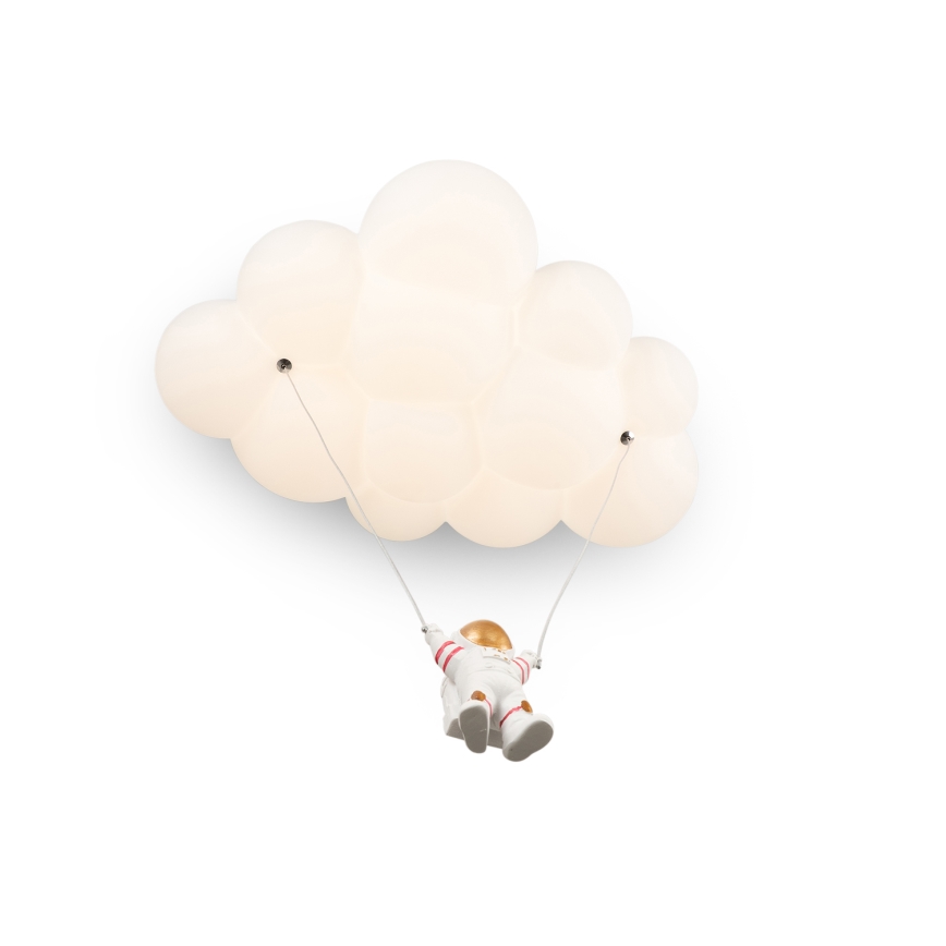 Brilagi - LED loftlampe til børn ASTRO LED/77W/230V hvid