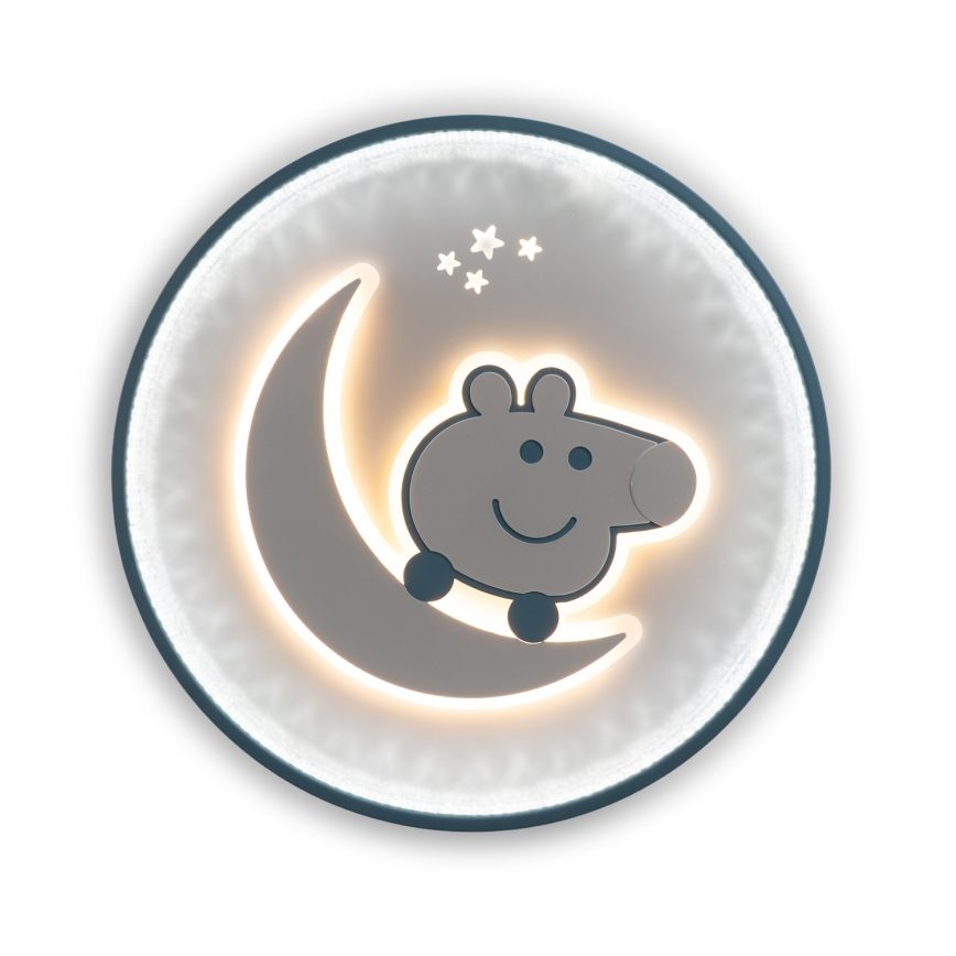 Brilagi - LED loftlampe til børn PIGGY LED/70W/230V 3000/4500/6000K Ø 45 cm