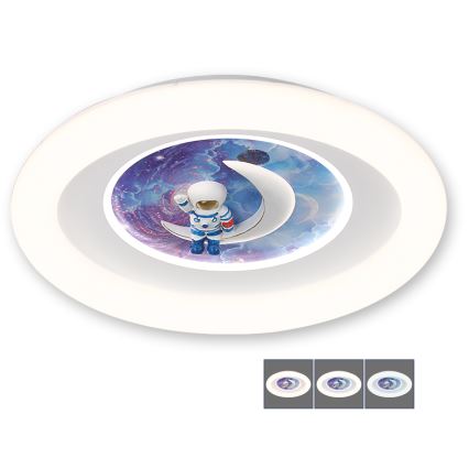 BRILAGI - LED loftslampe til børneværelset ASTRO LED/80W/230V 3000/4500/6000K Ø 51 cm