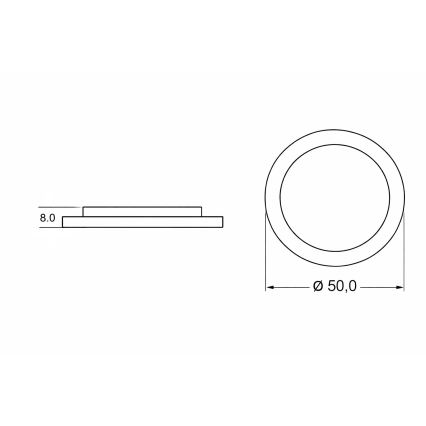 Brilagi - LED loftlampe til børn THUNDER LED/90W/230V 3000/4500/6000K Ø 50 cm