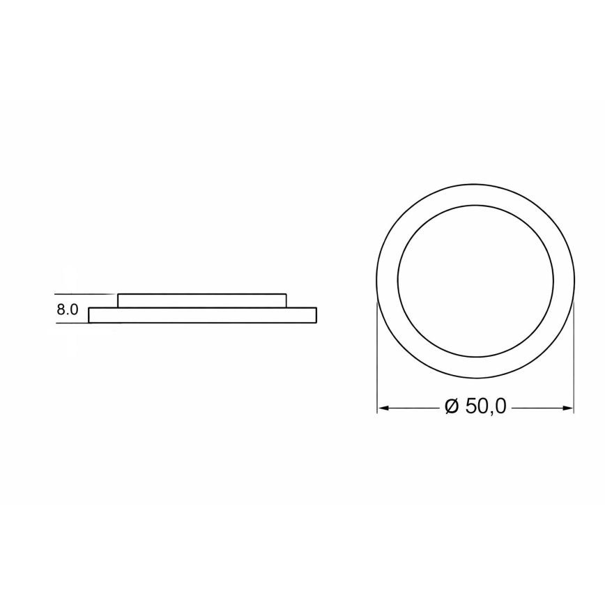 Brilagi - LED loftlampe til børn THUNDER LED/90W/230V 3000/4500/6000K Ø 50 cm