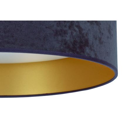 Brilagi - LED loftlampe VELVET LED/12W/230V diam. 30 cm 3000K/4000K/6400K blå/guldfarvet