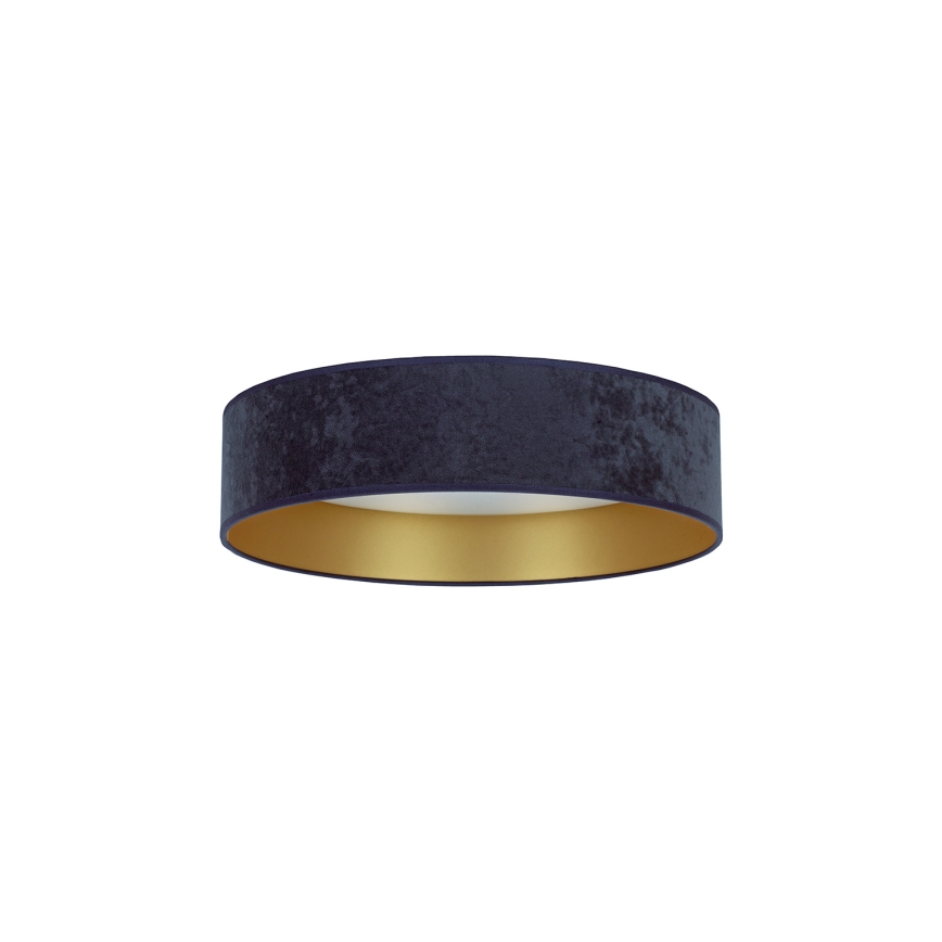 Brilagi - LED loftlampe VELVET LED/12W/230V diam. 30 cm 3000K/4000K/6400K blå/guldfarvet